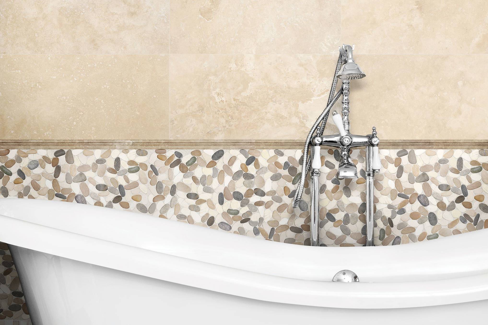 BLISS ZEN PEBBLE MOSAICS | Roma Tile NY