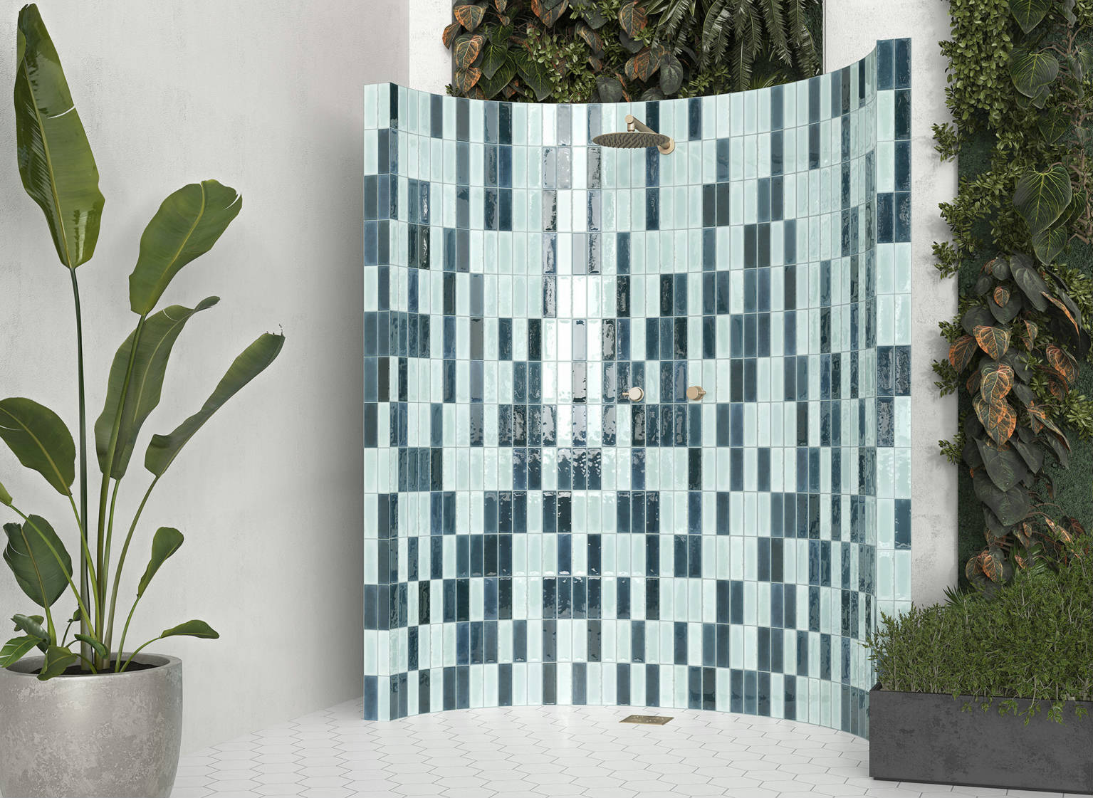 Barcelona Sky and Blue 3x9 | Roma Tile NY