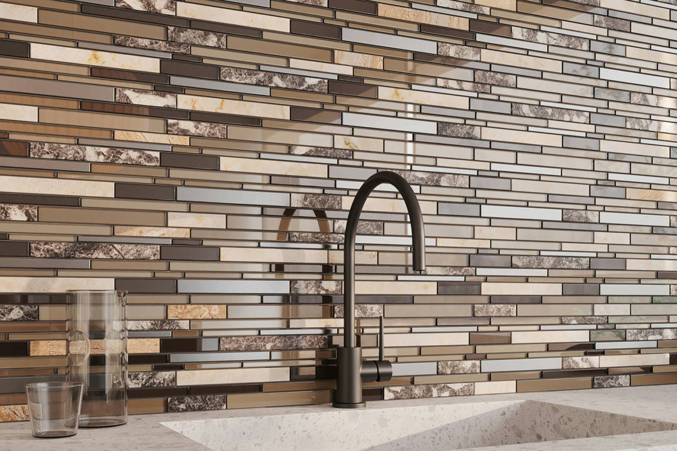 Bliss Stainless Deep Grotto 2 | Roma Tile NY