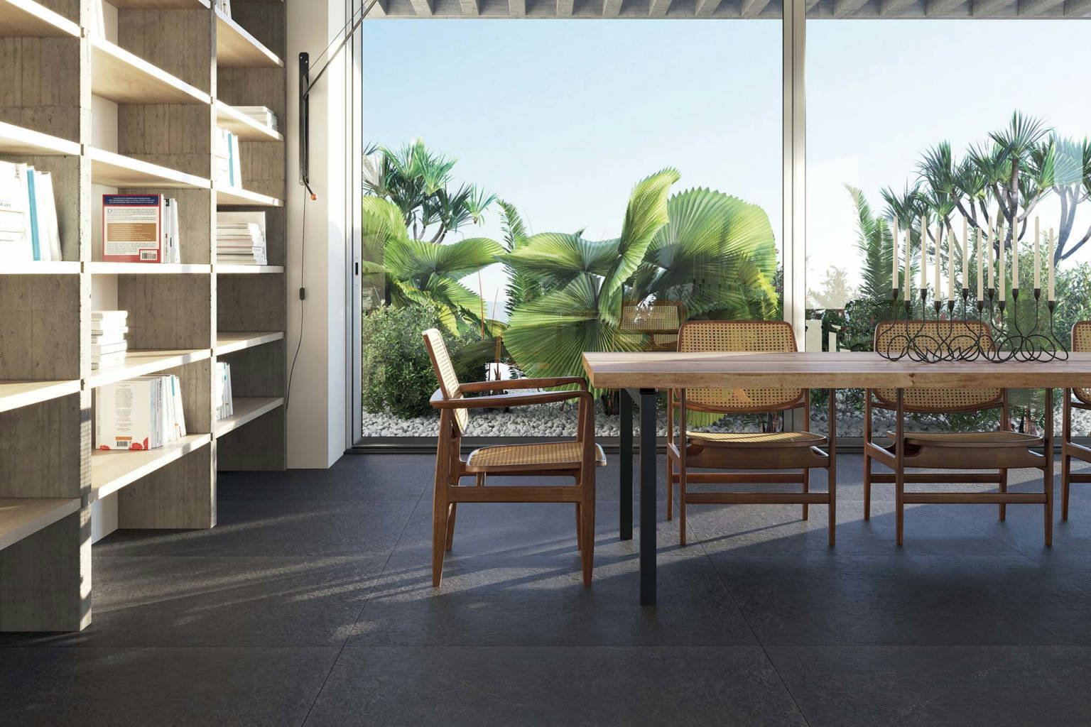 California Slate Monterey Black 12x24 0 | Roma Tile NY