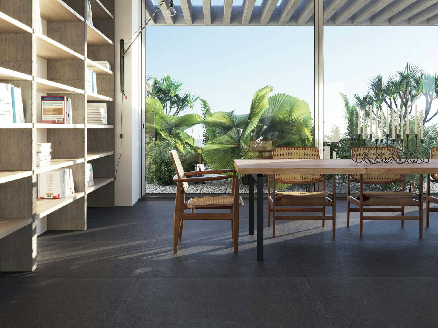 California Slate Monterey Black 12x24 0 | Roma Tile NY