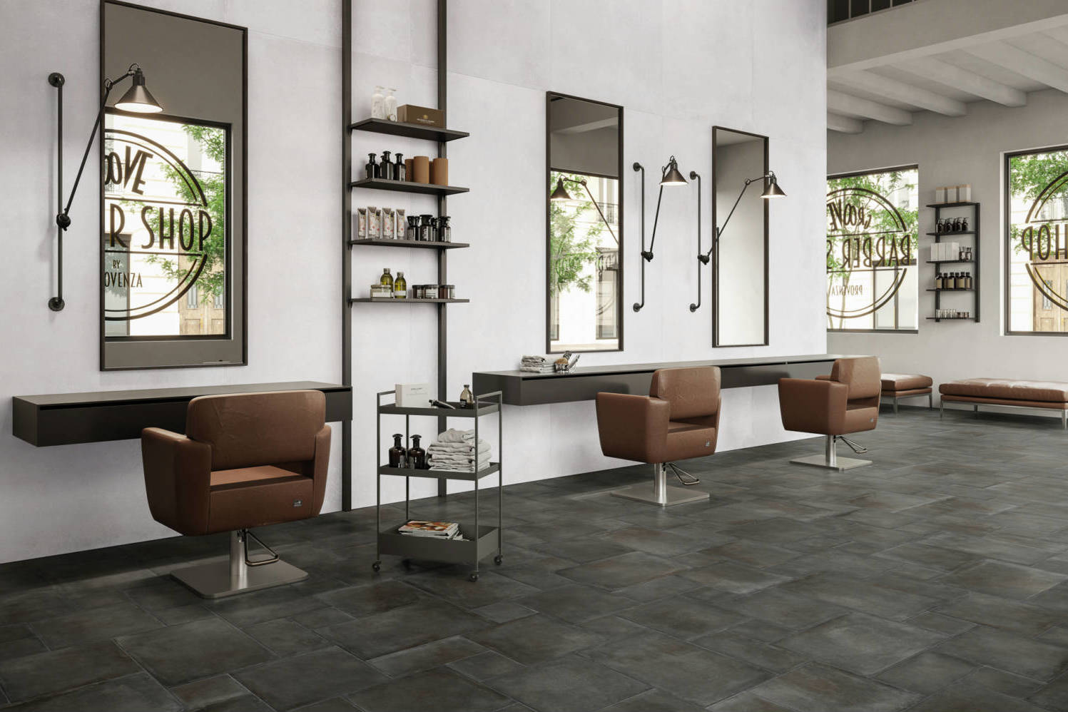 Charleston Palms Steel Modular 3 | Roma Tile NY