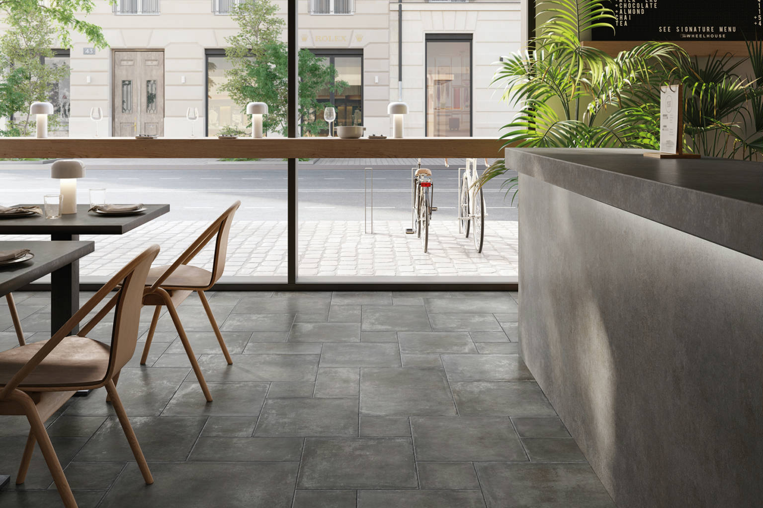 Charleston Palms Steel Modular | Roma Tile NY