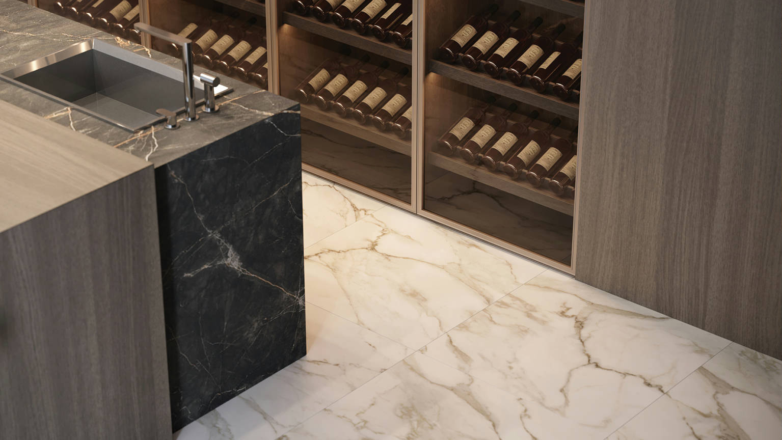 Luxury Amalfi Calacatta 32x32 3 | Roma Tile NY