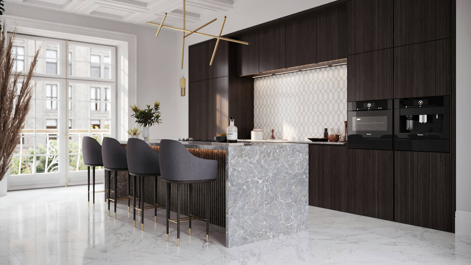 Luxury Milano Statuario 24x48 2 | Roma Tile NY