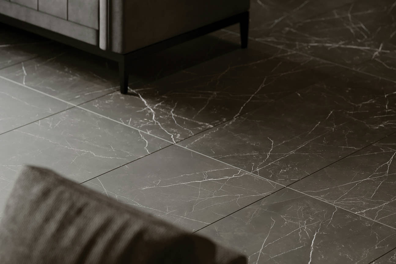 Luxury Tivoli Nero 24x48 3 | Roma Tile NY