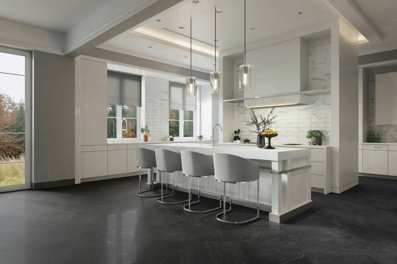 Luxury Tivoli Nero | Roma Tile NY