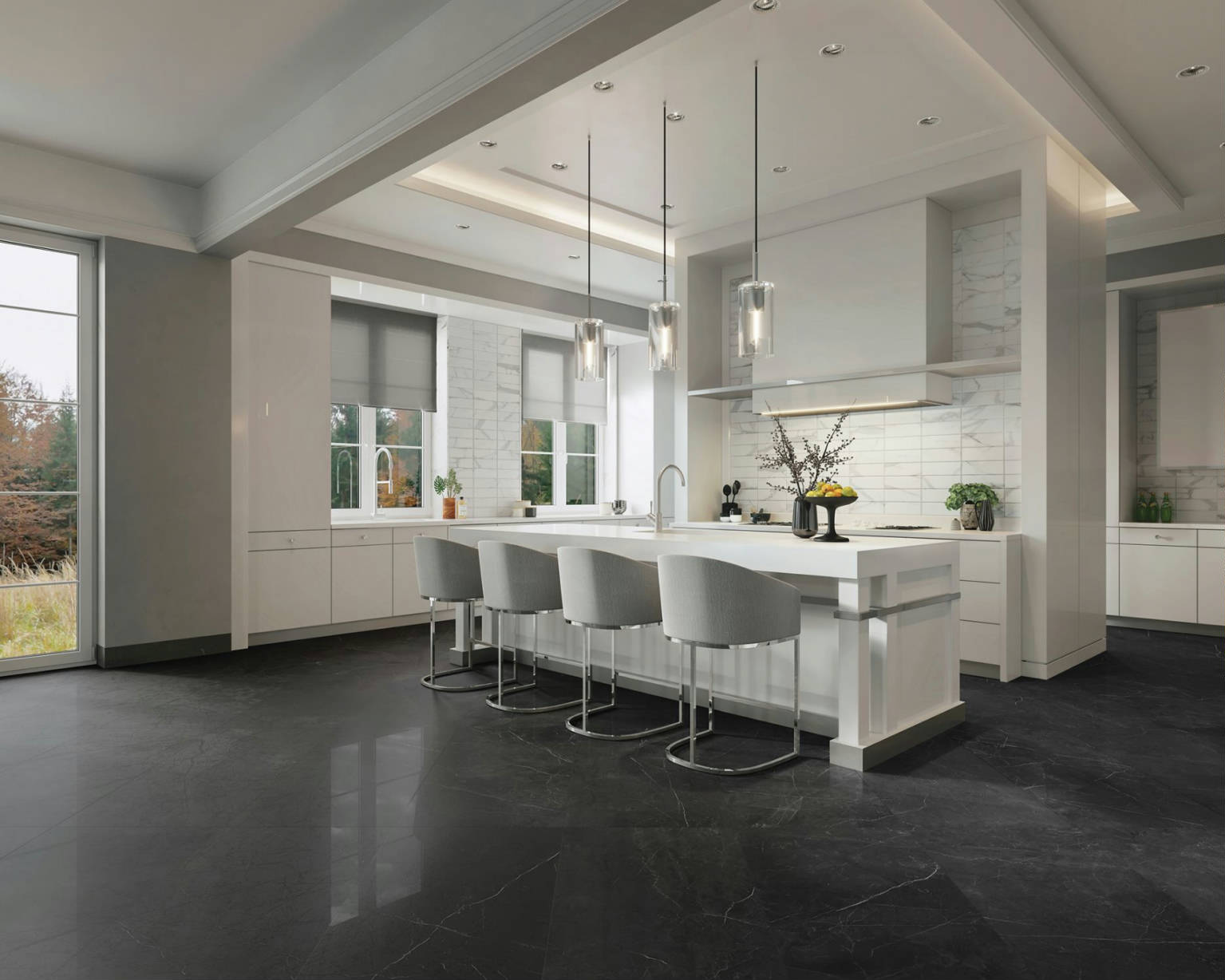 Luxury Tivoli Nero | Roma Tile NY