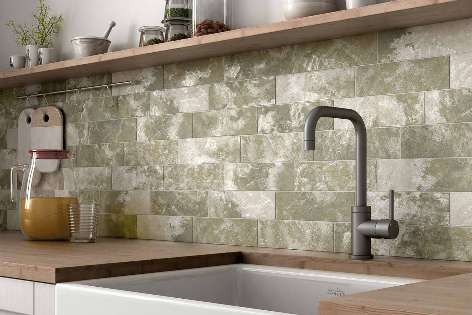 Madrid 3X9 Musgo | Roma Tile NY