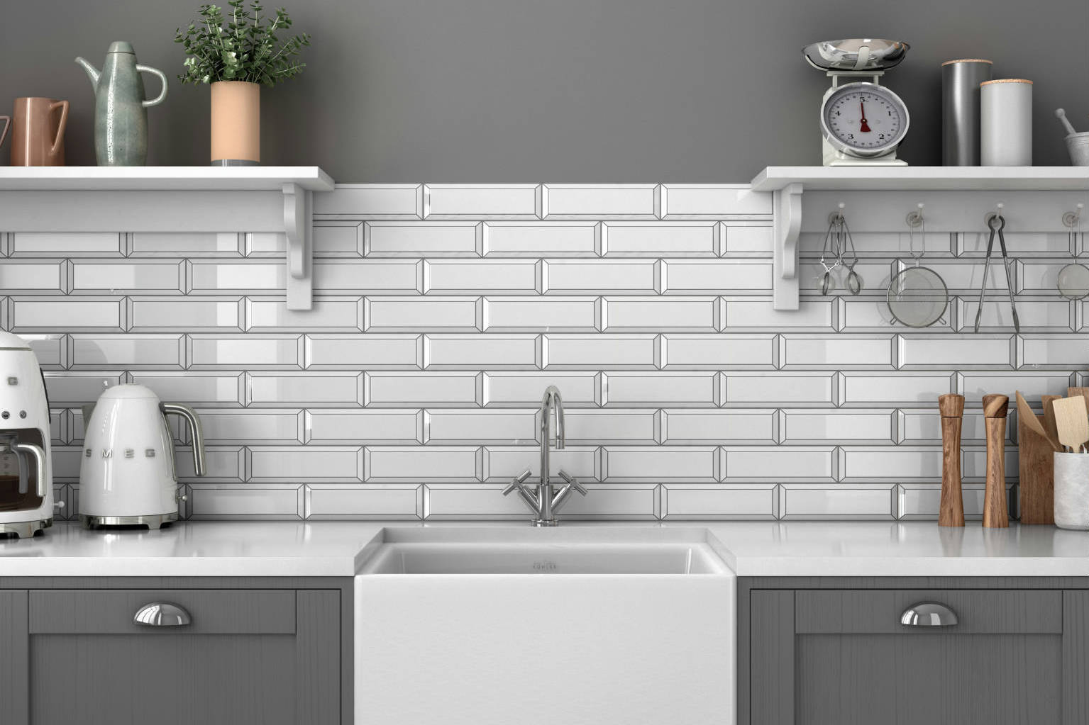 Marco 3X9 White | Roma Tile NY