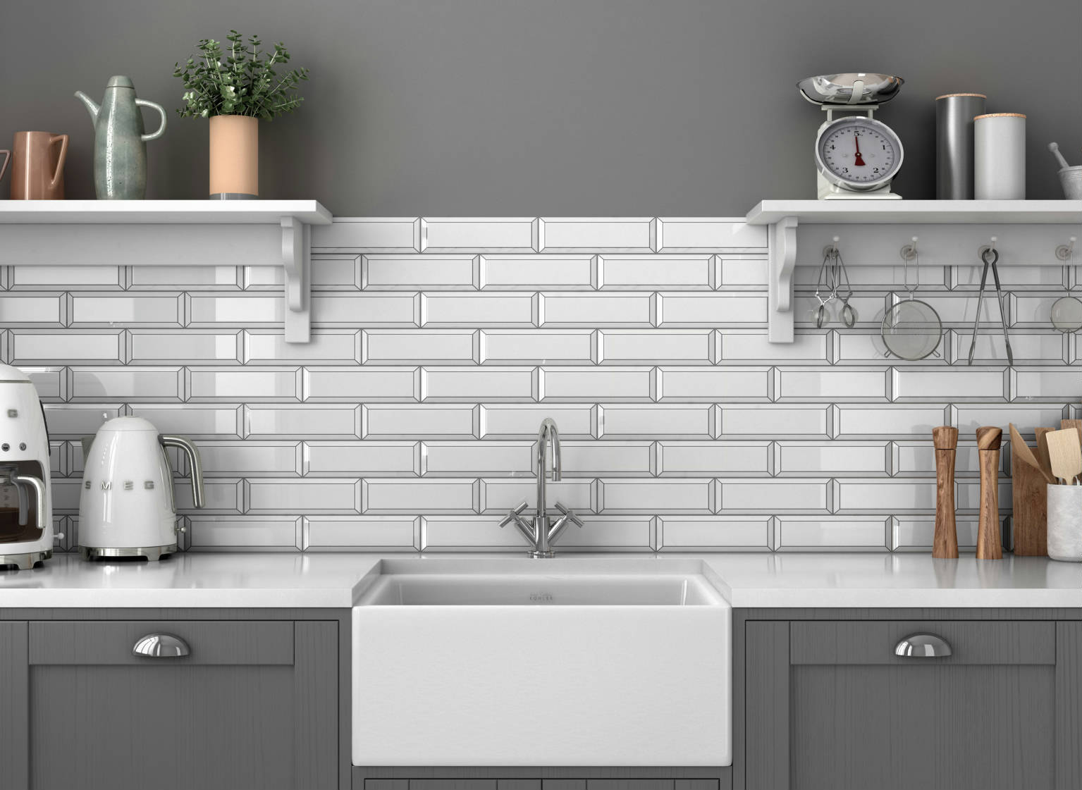 Marco 3X9 White | Roma Tile NY