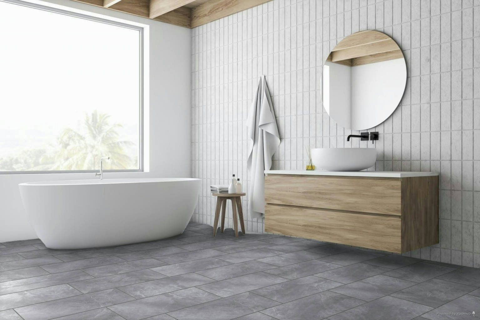 Ravello 12x24” Grey 1 | Roma Tile NY