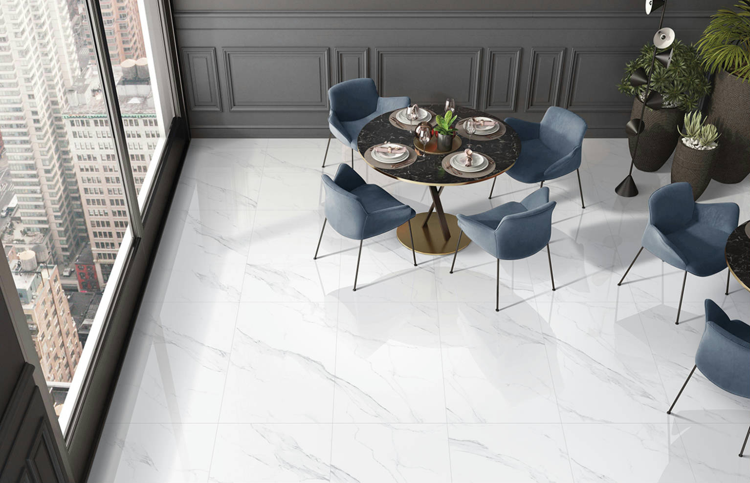 Treasure Statuario 24x48 Polished | Roma Tile NY