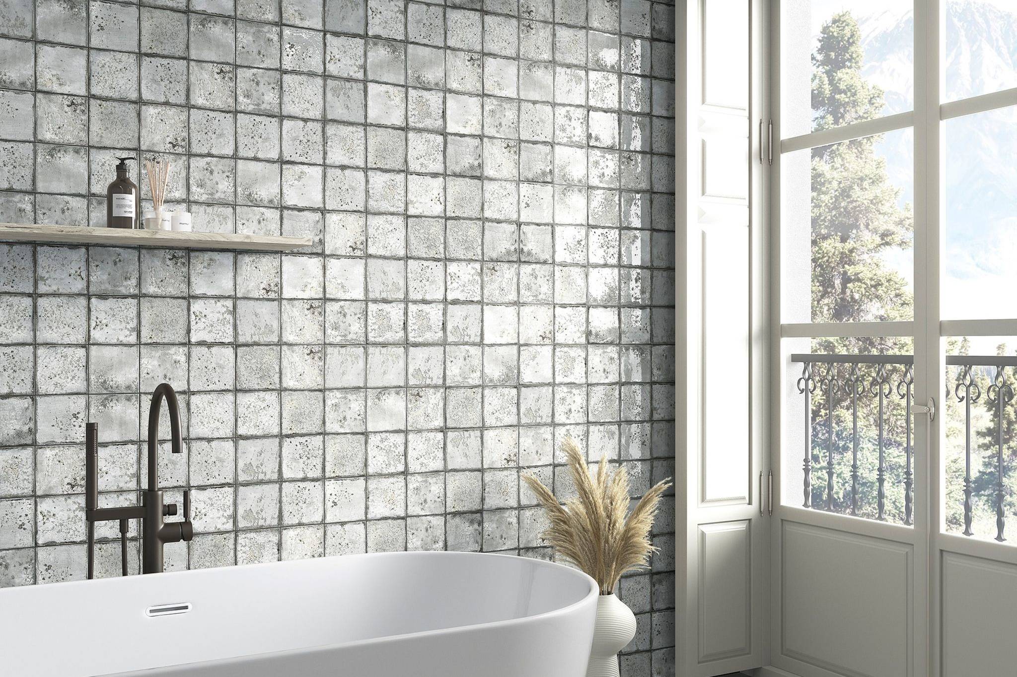 Jamaica Grey 5x5 | Roma Tile NY