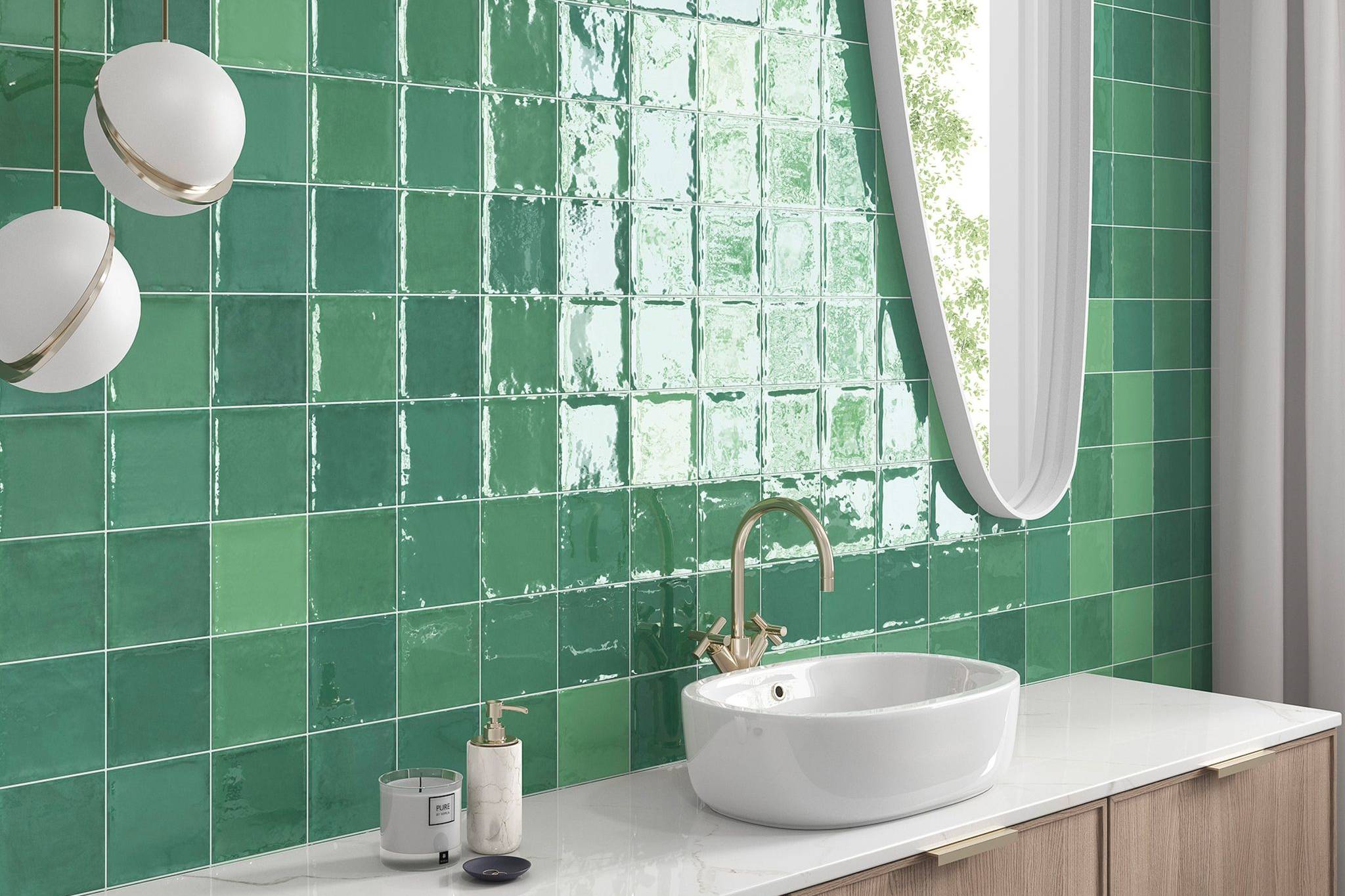 Morocco Green 5x5 | Roma Tile NY