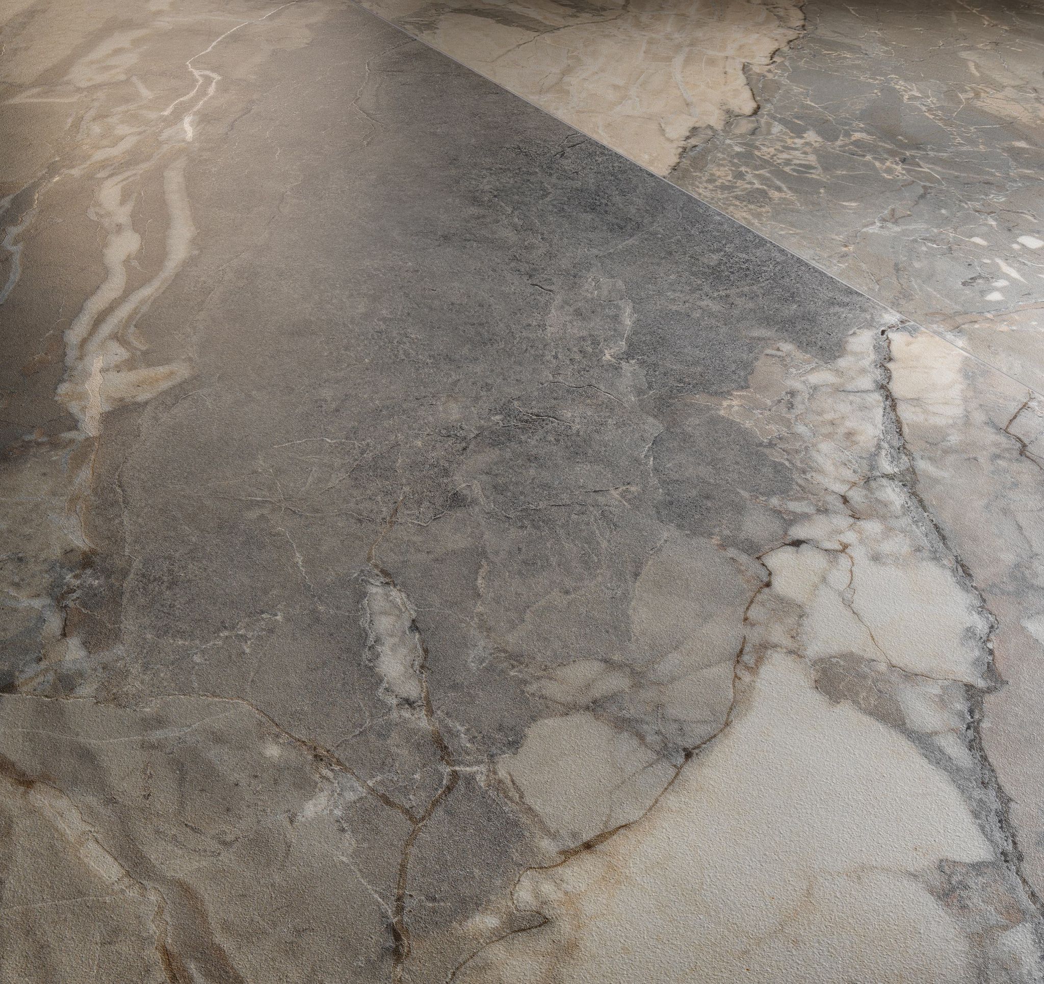 Dynasty Grey Polished/Matte 24x48 2 | Roma Tile NY
