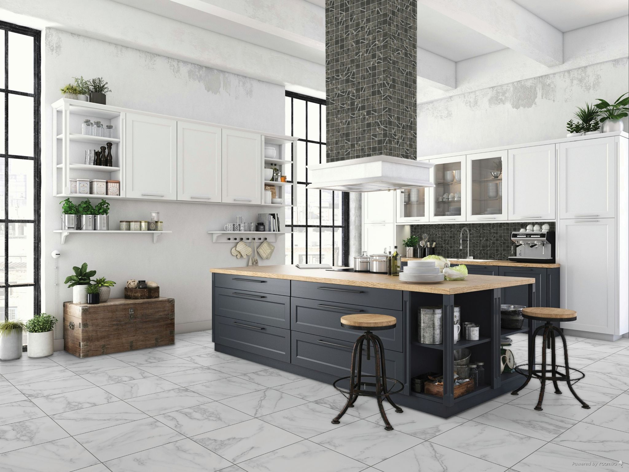 Florence Bianco and Carbon | Roma Tile NY
