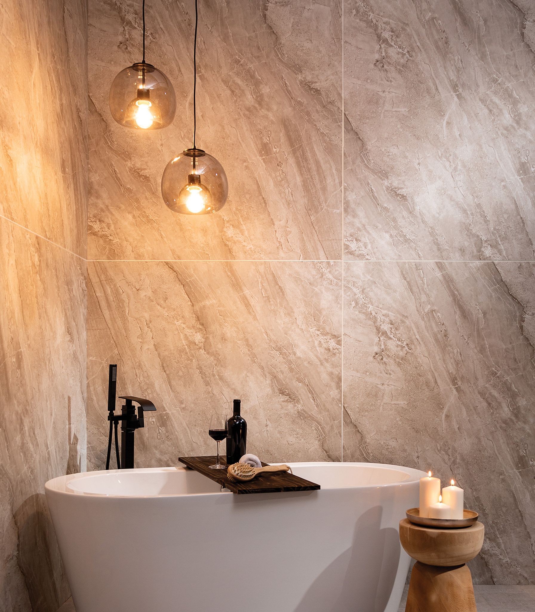 Mont Blanc Matte Wall Panel 24x48 | Roma Tile NY