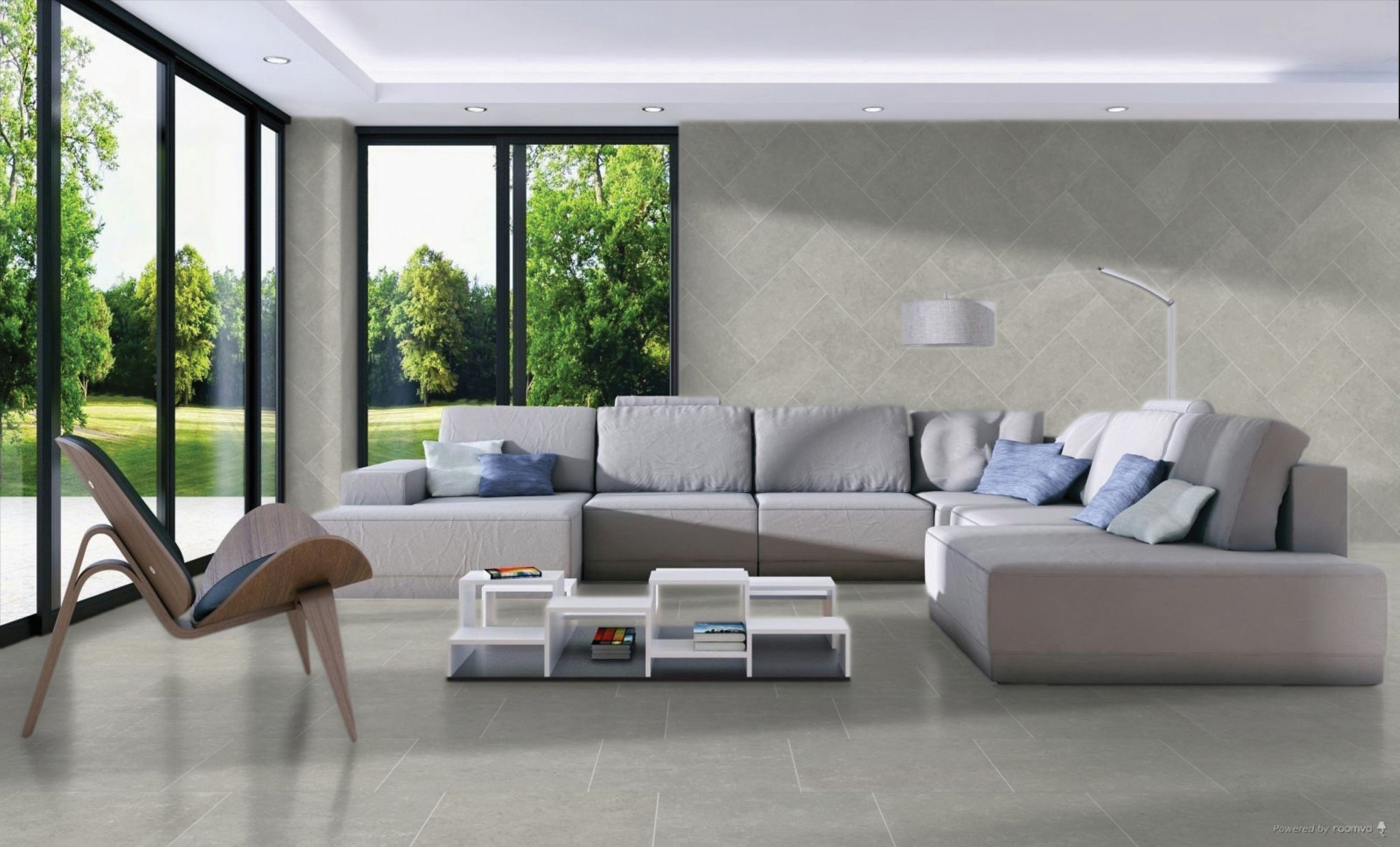 Denver Graphite Matte 12x24 - 20x20 | Roma Tile NY
