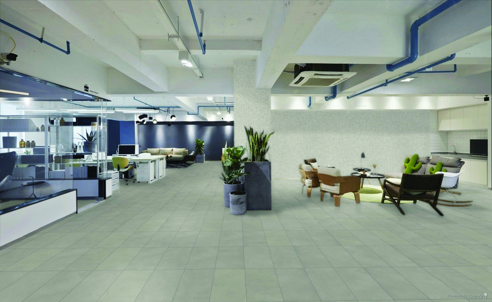 Madison 12x24 & 2x2 Stone Matte | Roma Tile NY