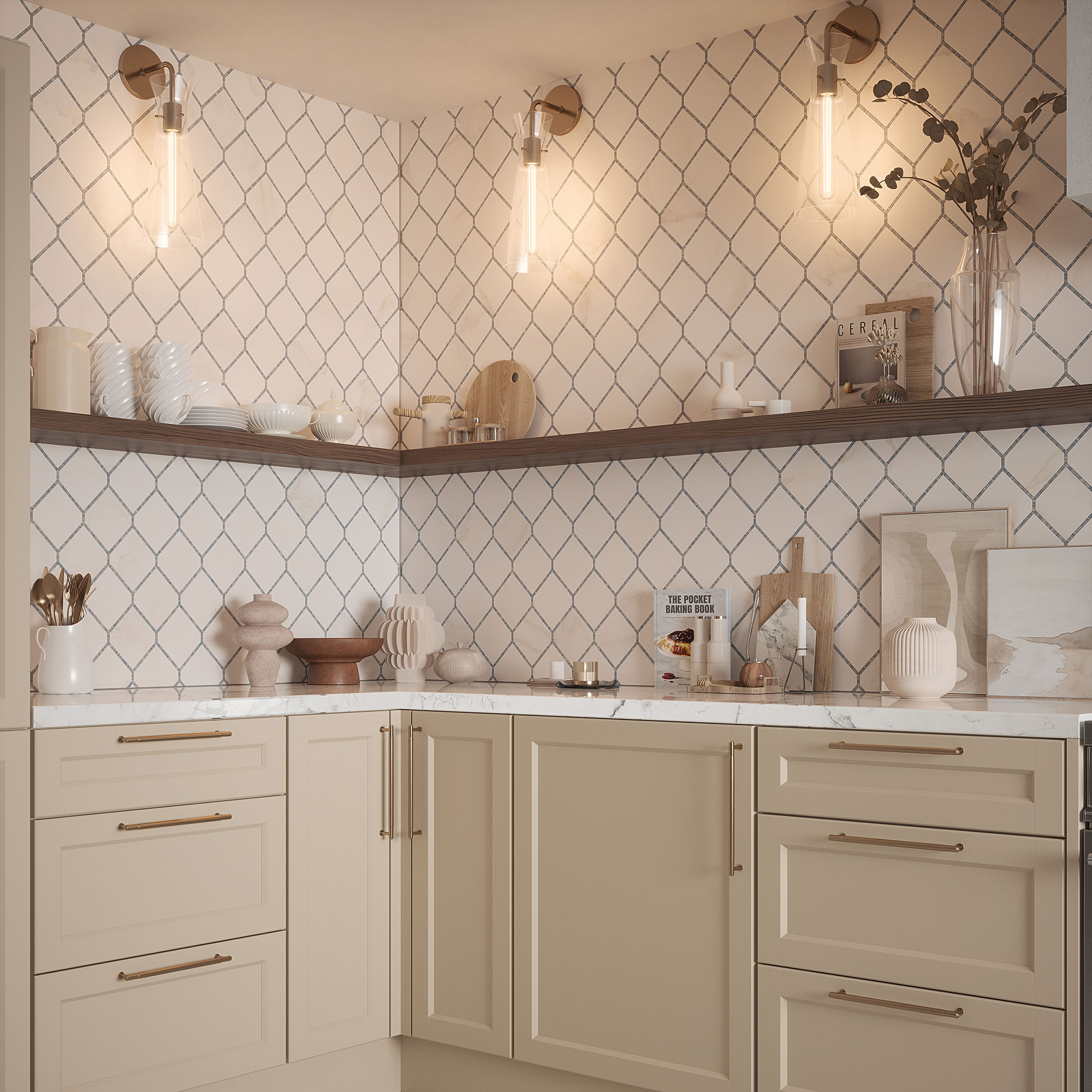 Elm Blue Mosaic 1 | Roma Tile NY