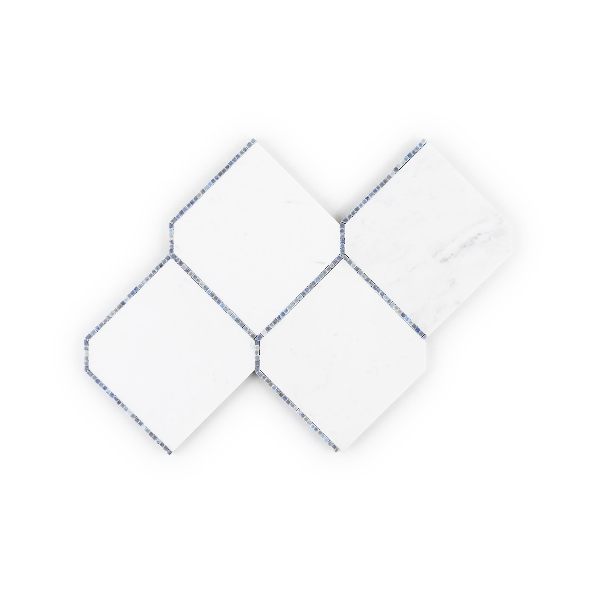 Elm Blue Mosaic | Roma Tile NY