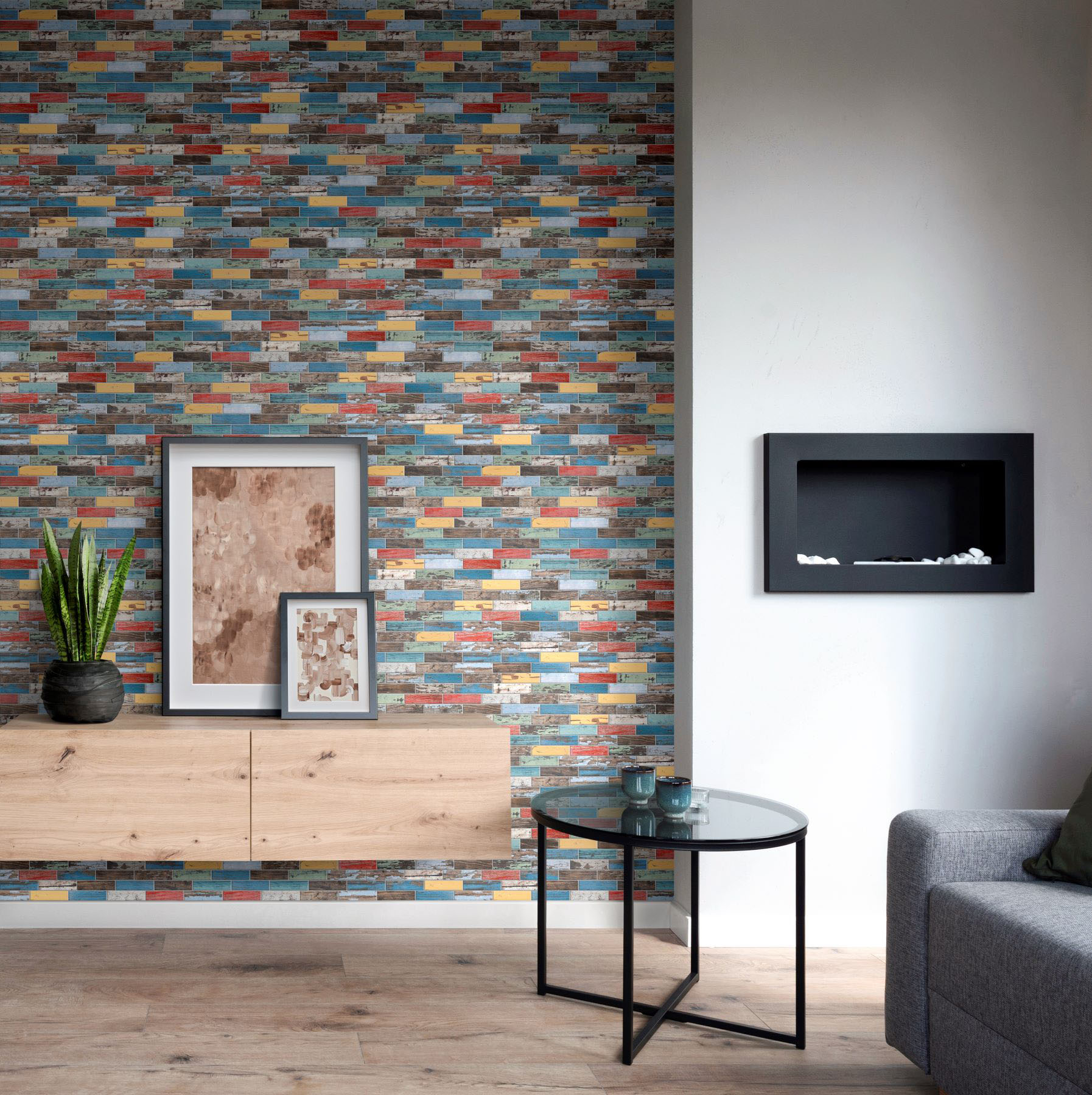 Multicolor Wood 1.1 | Roma Tile NY