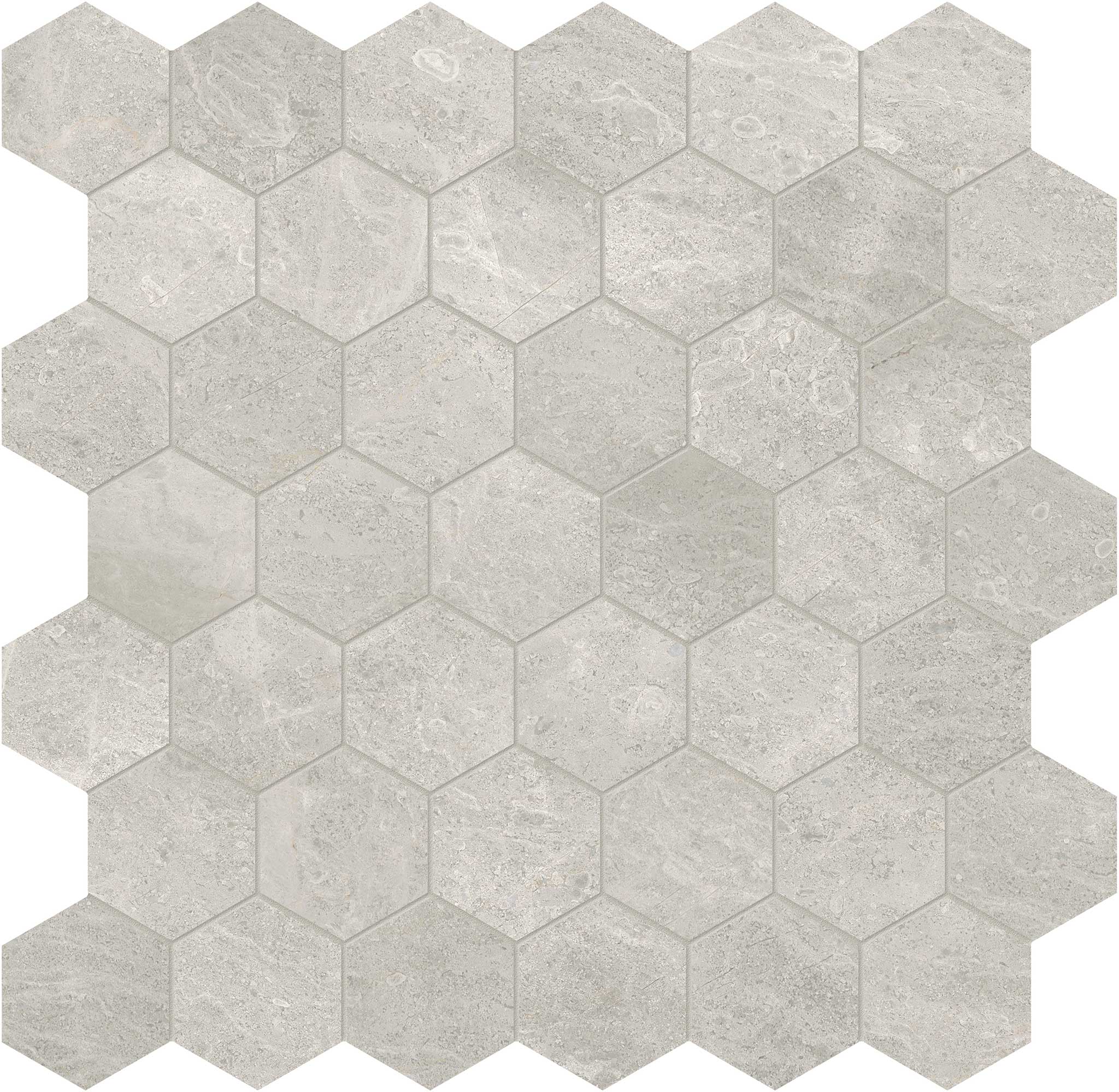 Anciano Grigio 2 Hexagon Mosaic | Roma Tile NY