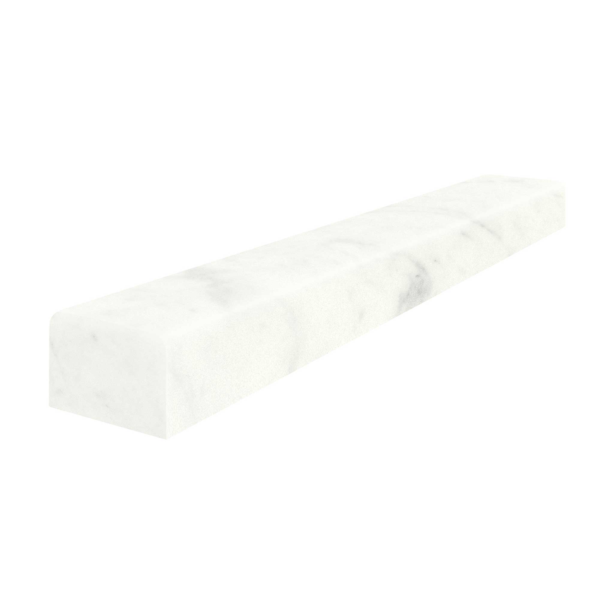 Eterna Bianco 1.25x12 Honed Deco-Bar | Roma Tile NY