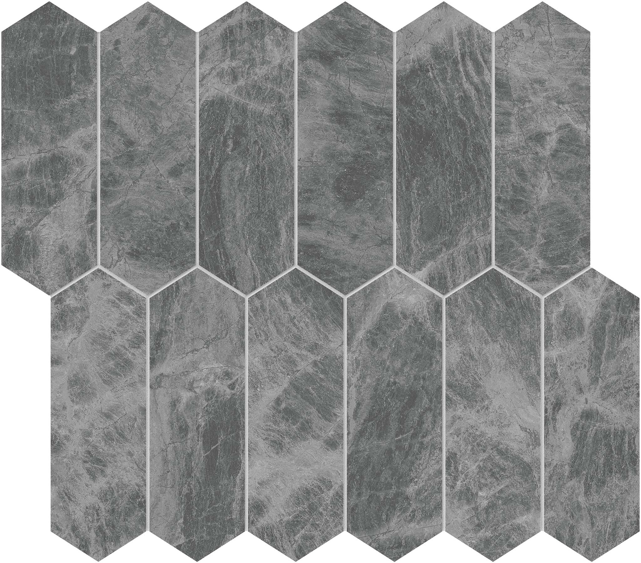 Gemma Mystique 2x6 Picket Mosaic | Roma Tile NY