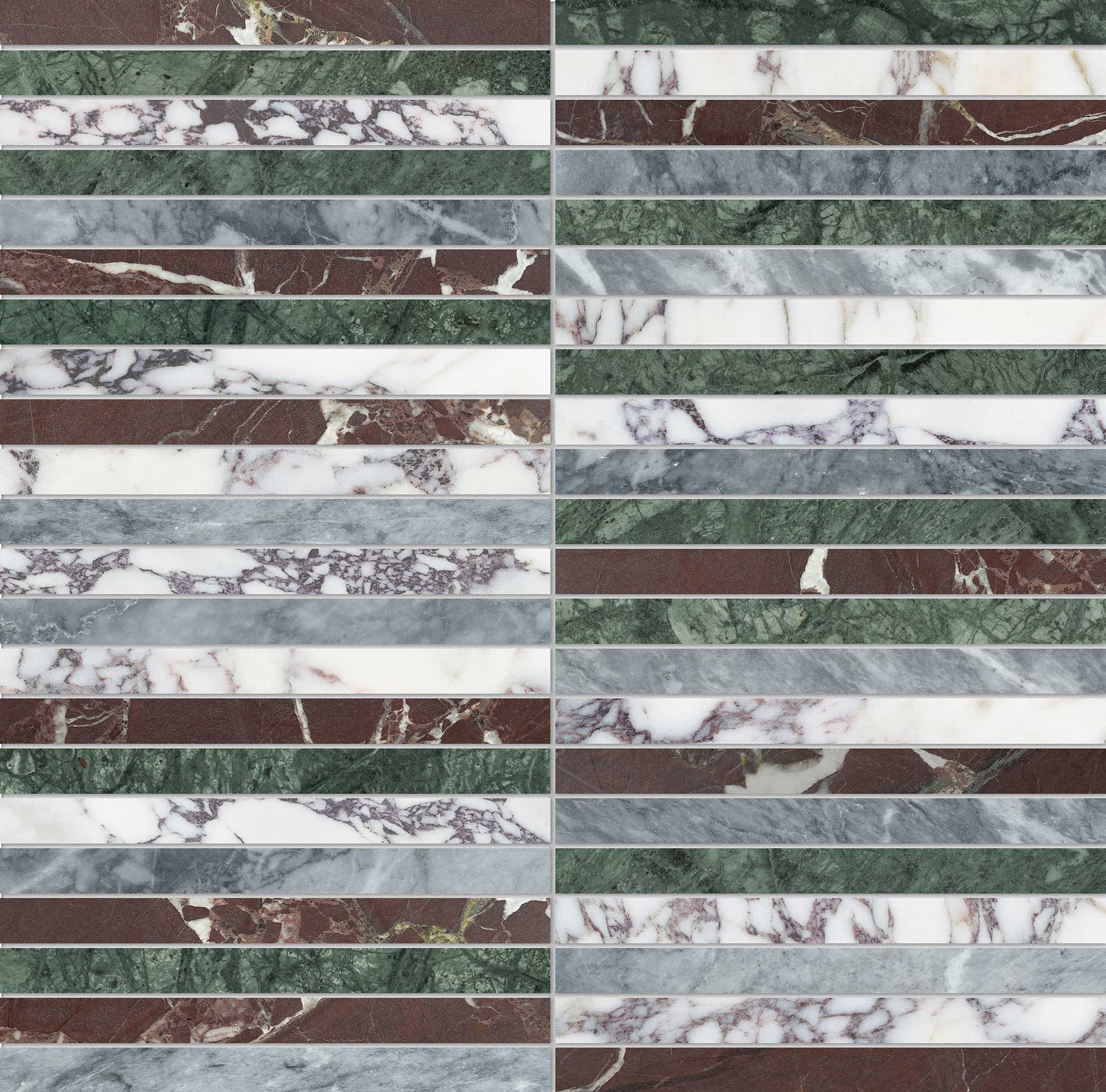 Utopio .5x6 Stacked Tropic Mosaic | Roma Tile NY