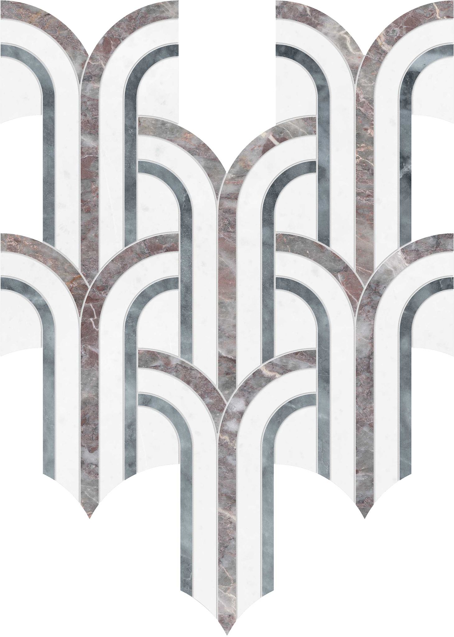 Utopio Florence Blush Mosaic | Roma Tile NY