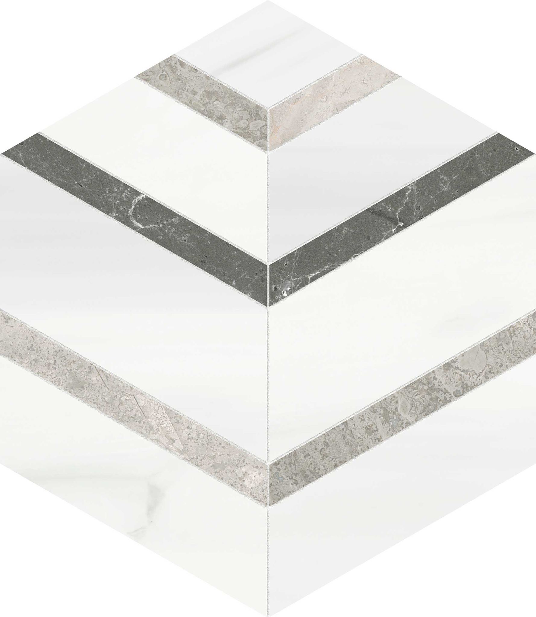 Utopio Hexo Mist Mosaic | Roma Tile NY