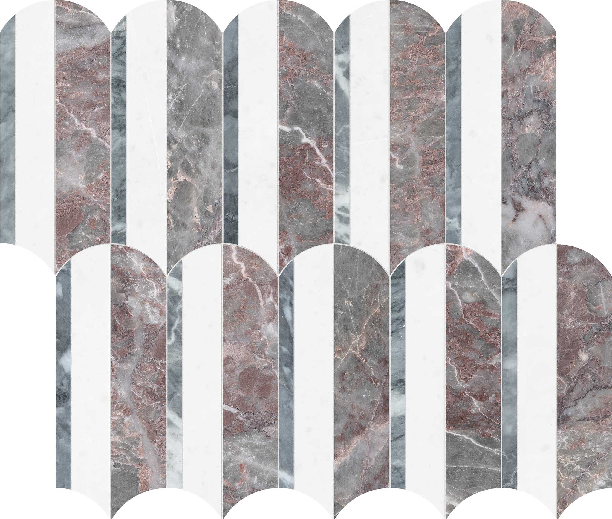 Utopio Hydros Blush Mosaic | Roma Tile NY