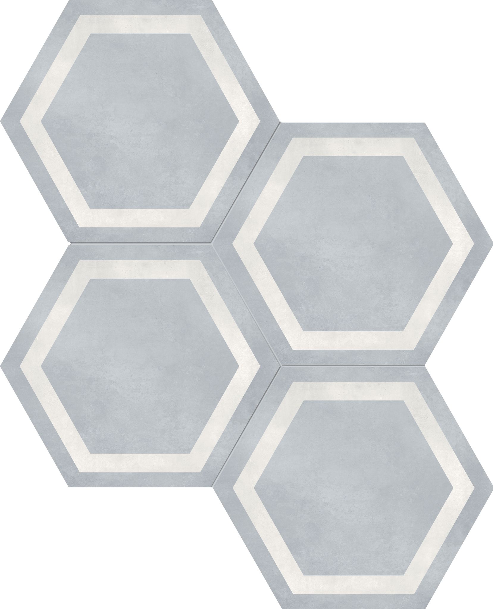 Form 7" Hexagon Frame Tide | Roma Tile NY