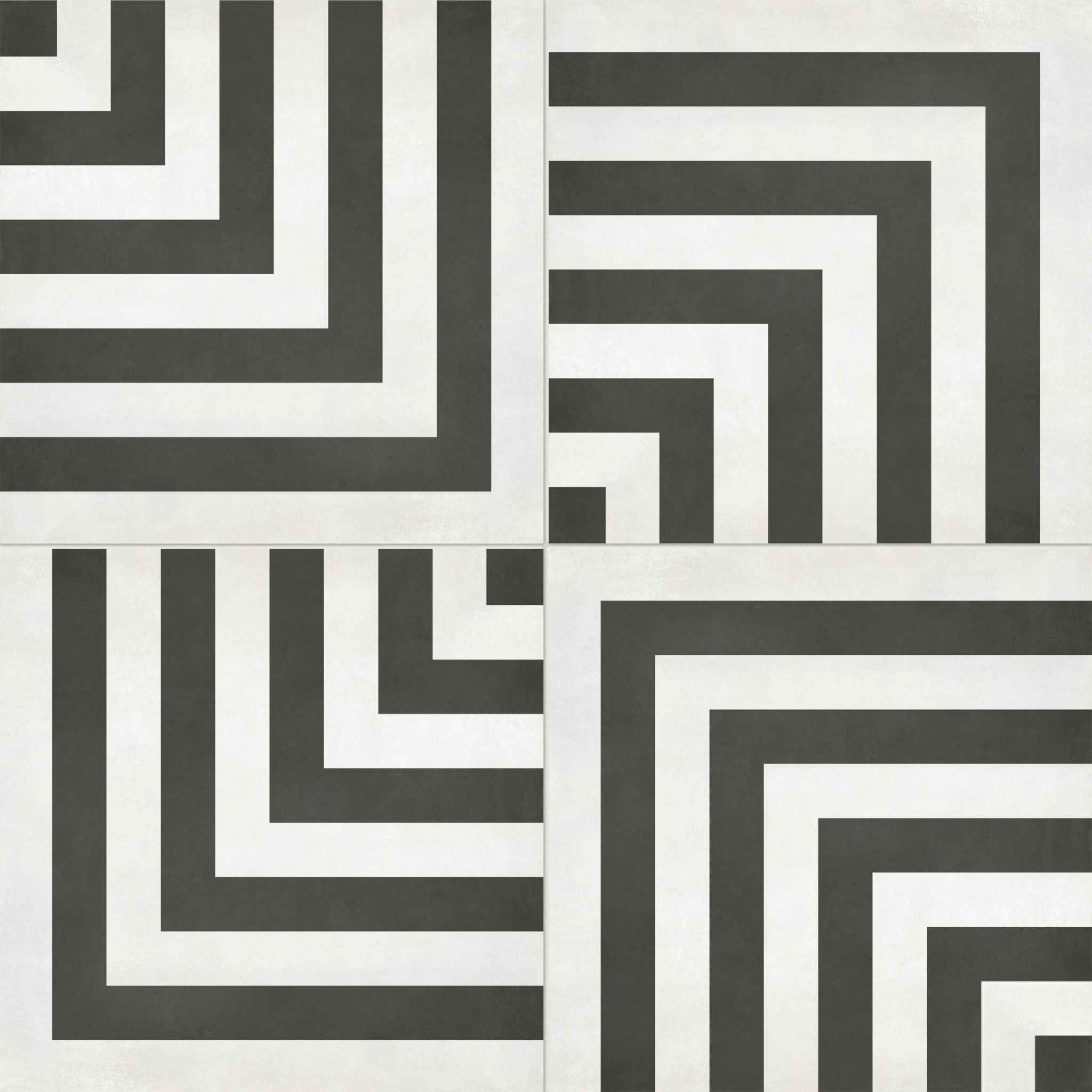 Form 8x8 Monochrome Geo | Roma Tile NY