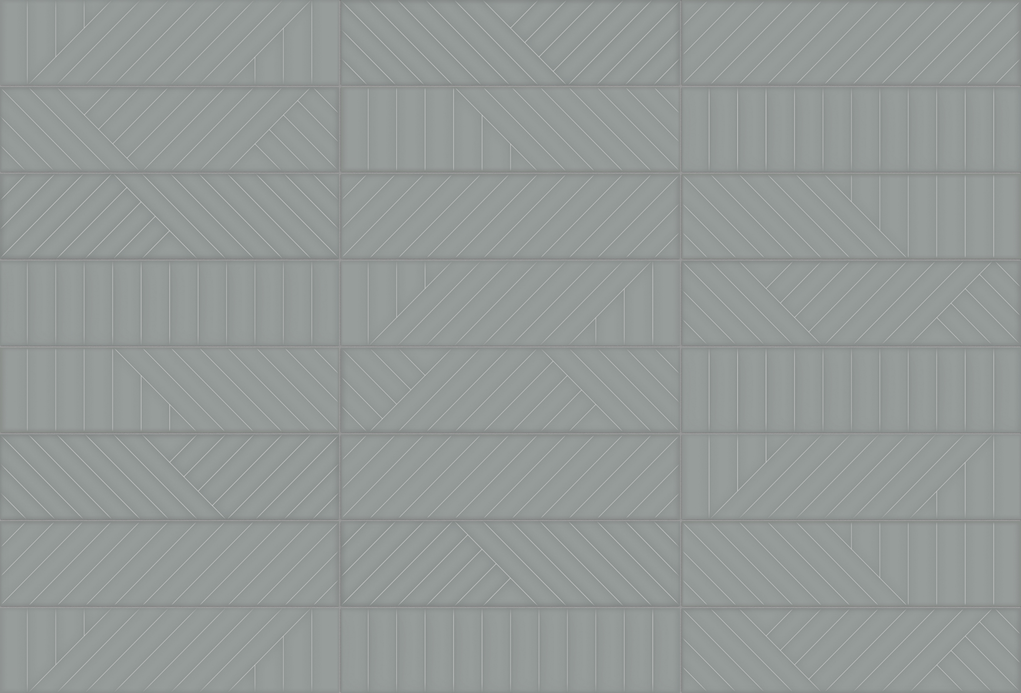Geometra 3x12 Charcoal Maze | Roma Tile NY
