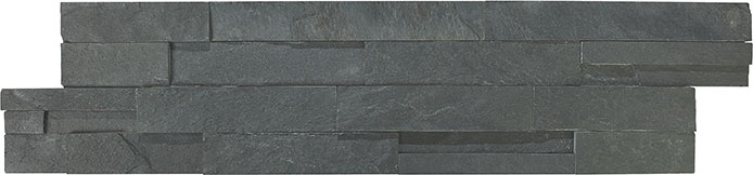 Ledger Stone 6x24 Carbon Split Face | Roma Tile NY