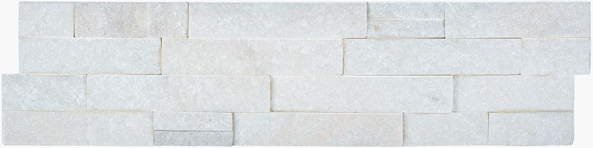 Ledger Stone 6x24 Glacier Split Face Corner | Roma Tile NY