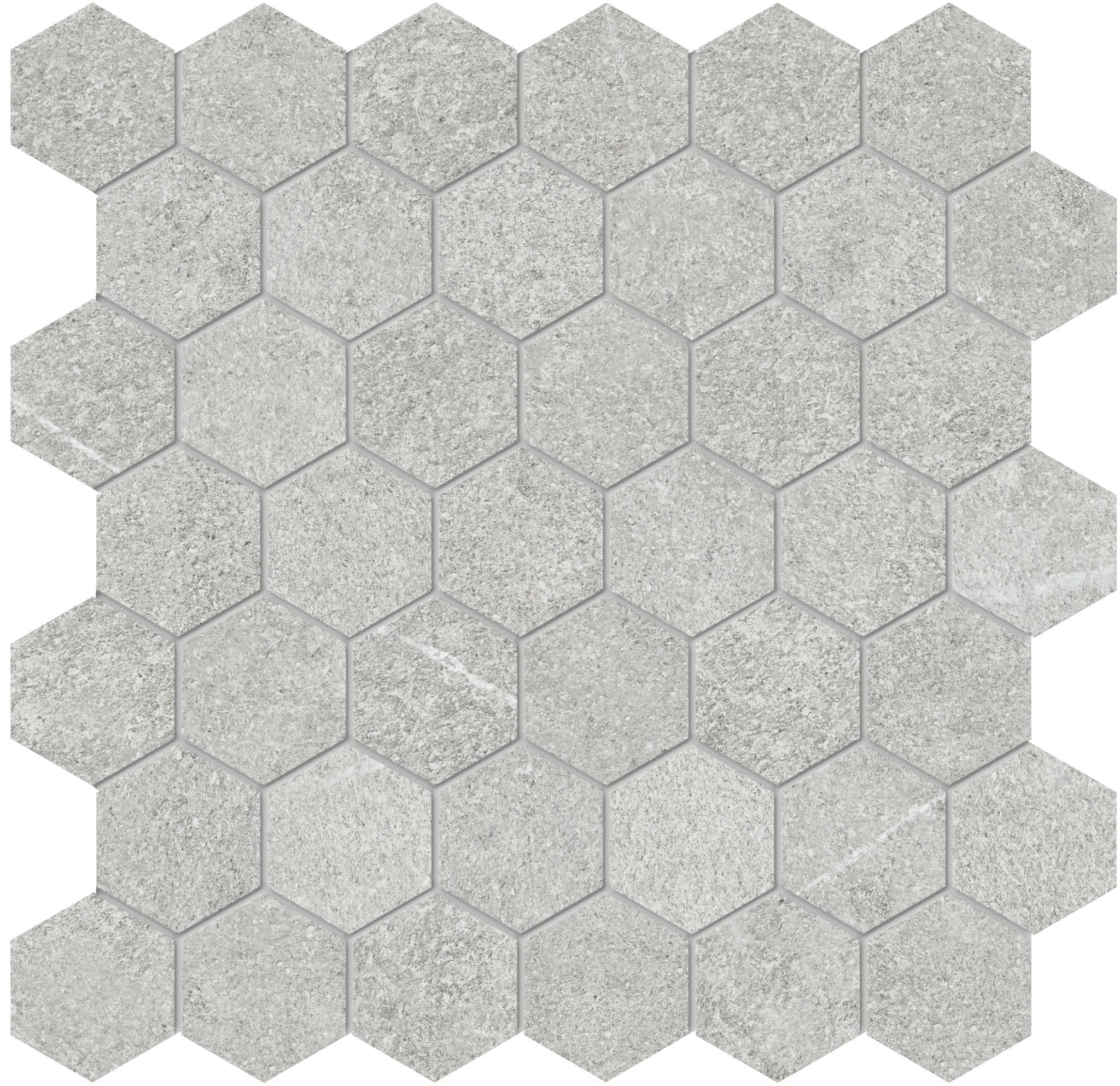 Mjork 2 Hex Ash | Roma Tile NY