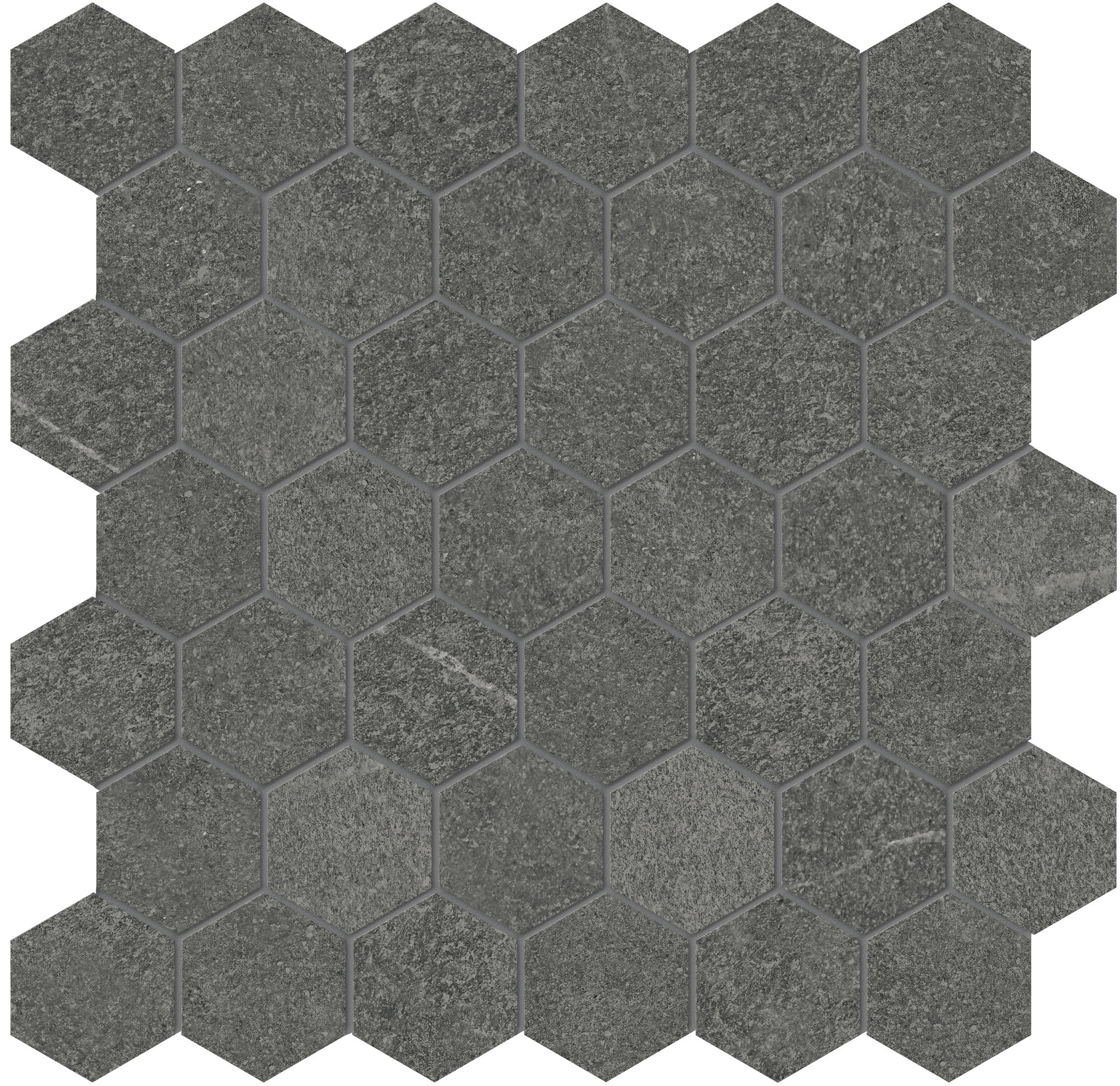 Mjork 2 Hex Carbon | Roma Tile NY