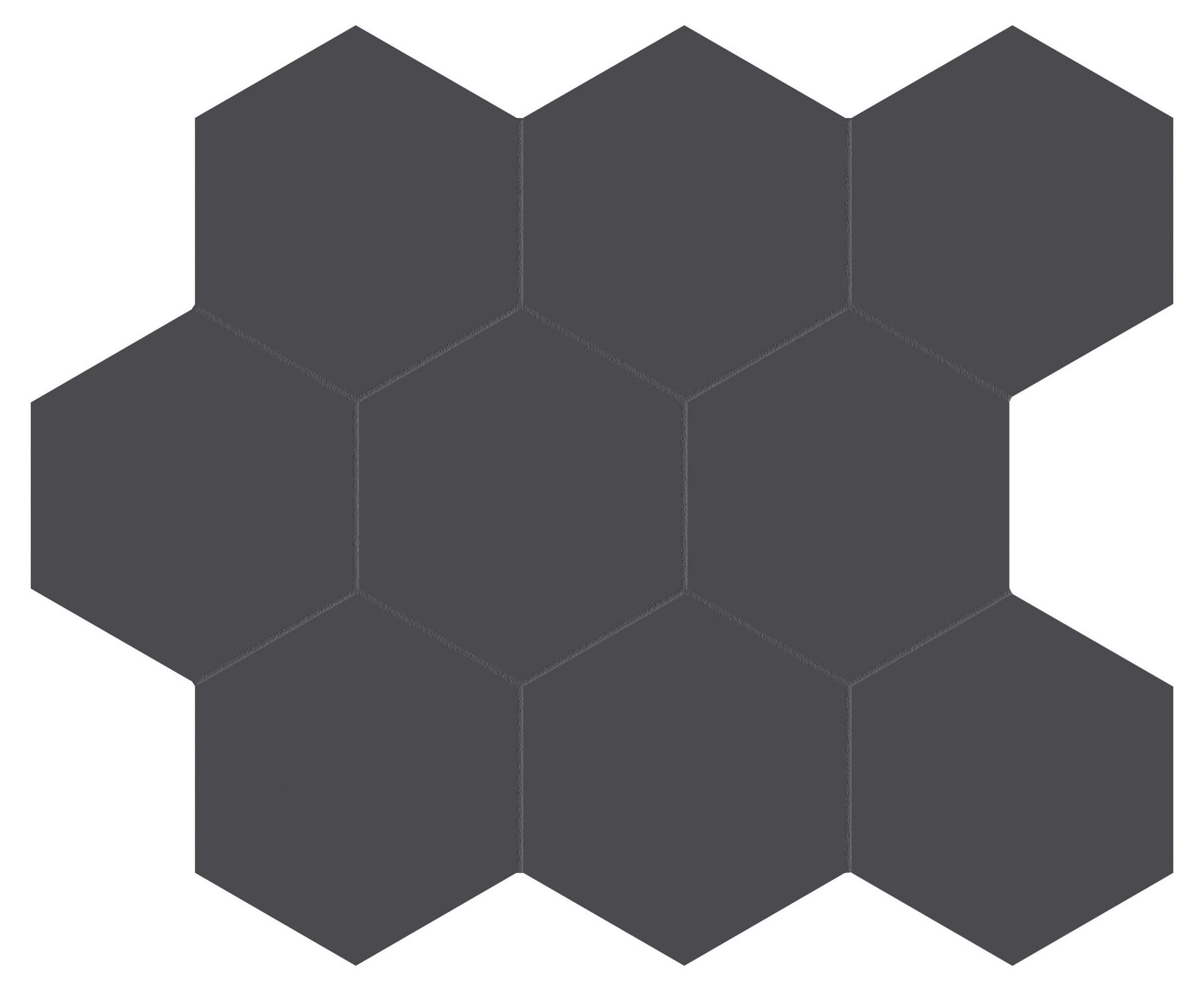 Monoforma 4" Hex Shilhouette Silk | Roma Tile NY
