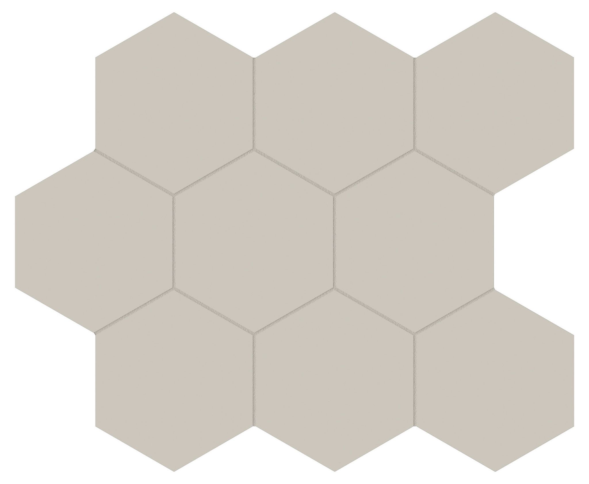 Monoforma 4" Hex Storm Silk | Roma Tile NY