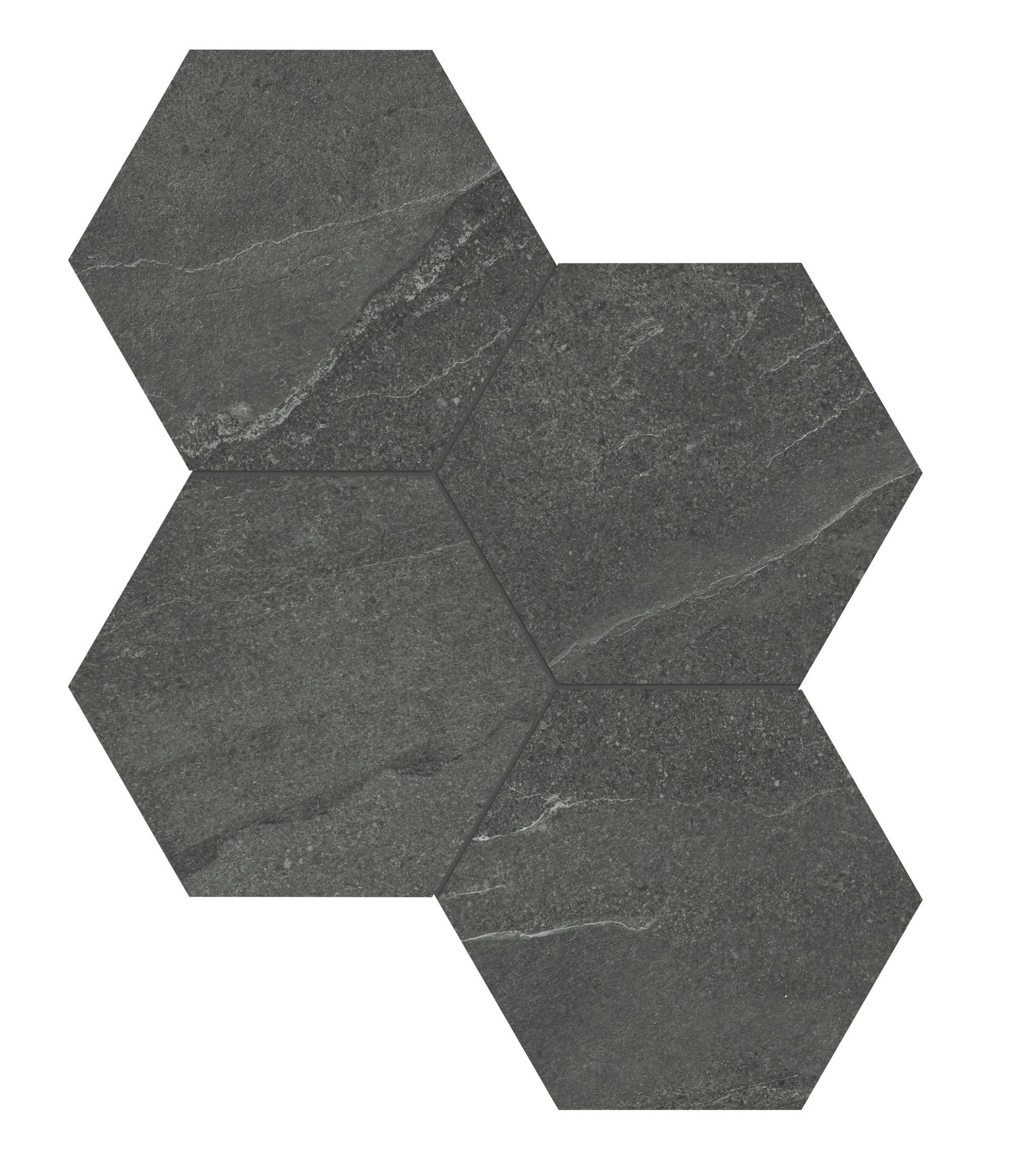 Nord 6 Hex Carbon | Roma Tile NY