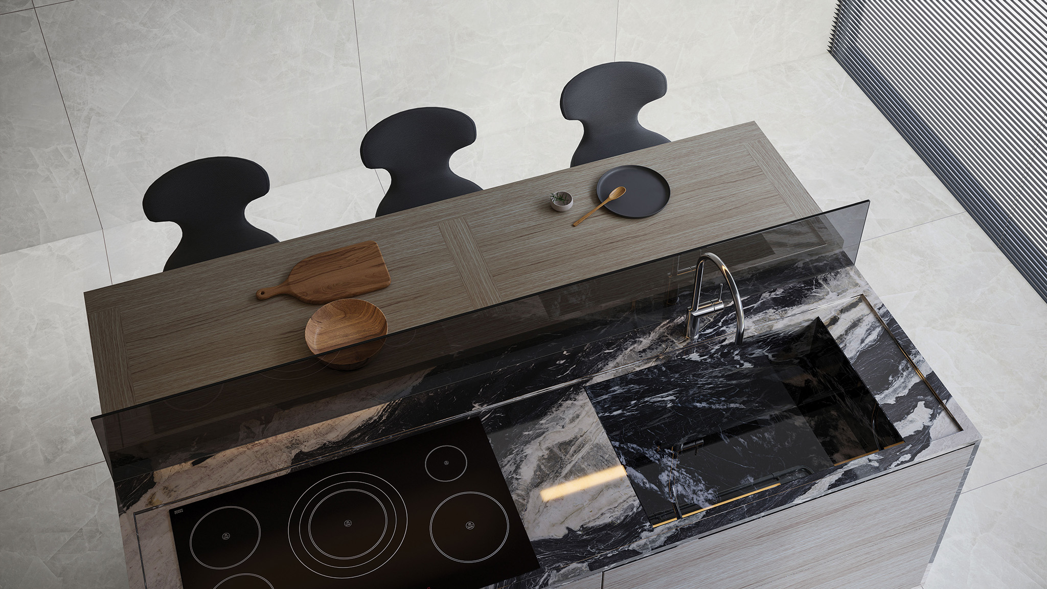 Royal Stoneworks CRYSTAL LUXE 2 | Roma Tile NY