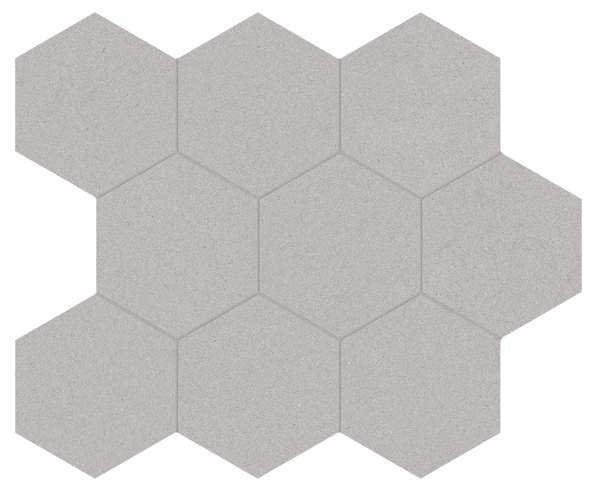 Serena 4" Hex Shale | Roma Tile NY