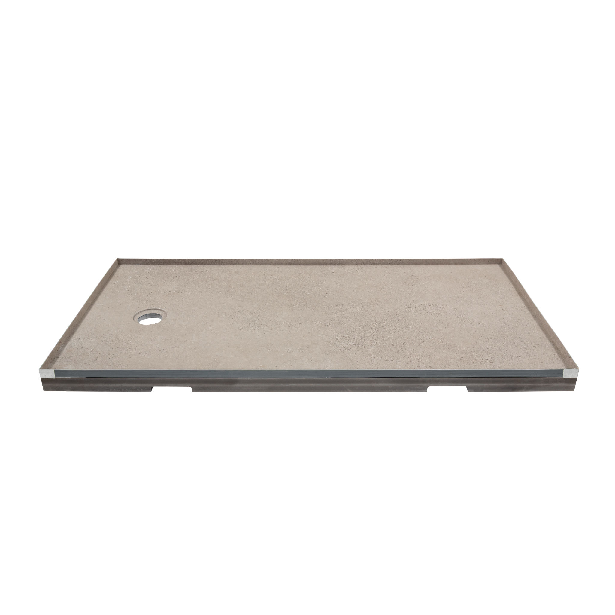 Shower Pan 30x60 Concrete Sand | Roma Tile NY