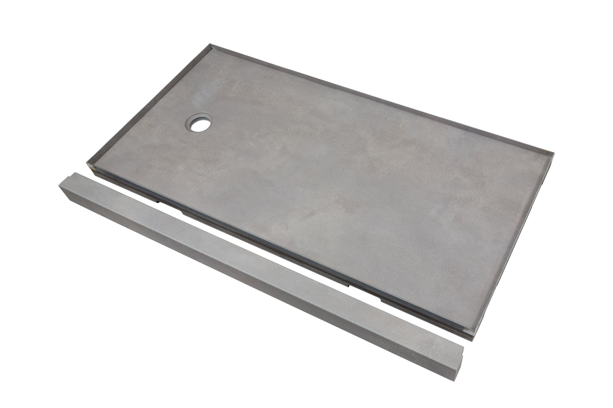 Shower Pan 36x60 Urban Concrete | Roma Tile NY
