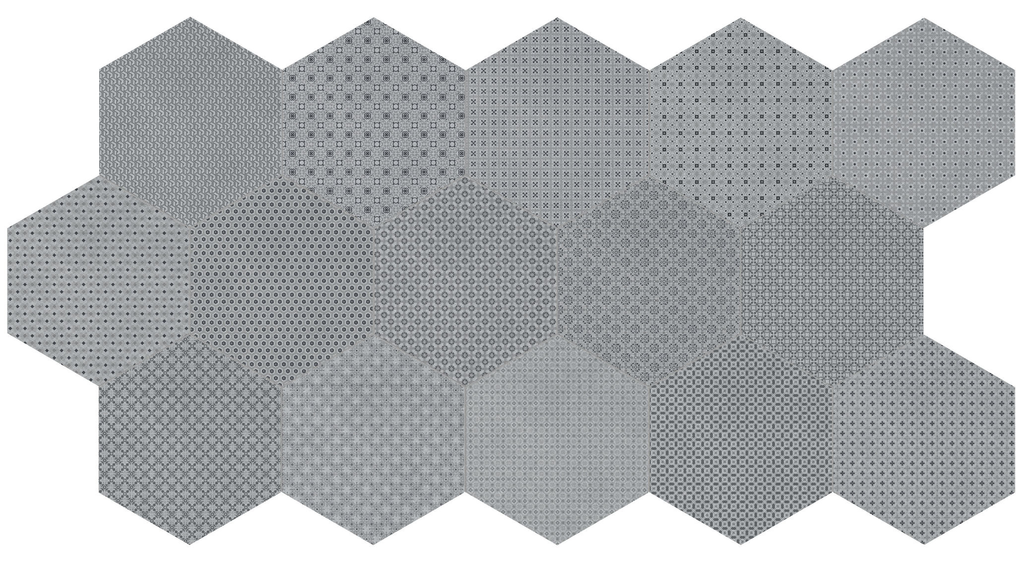 Tapestri 8.5 Cashmere Blend Hexagon | Roma Tile NY