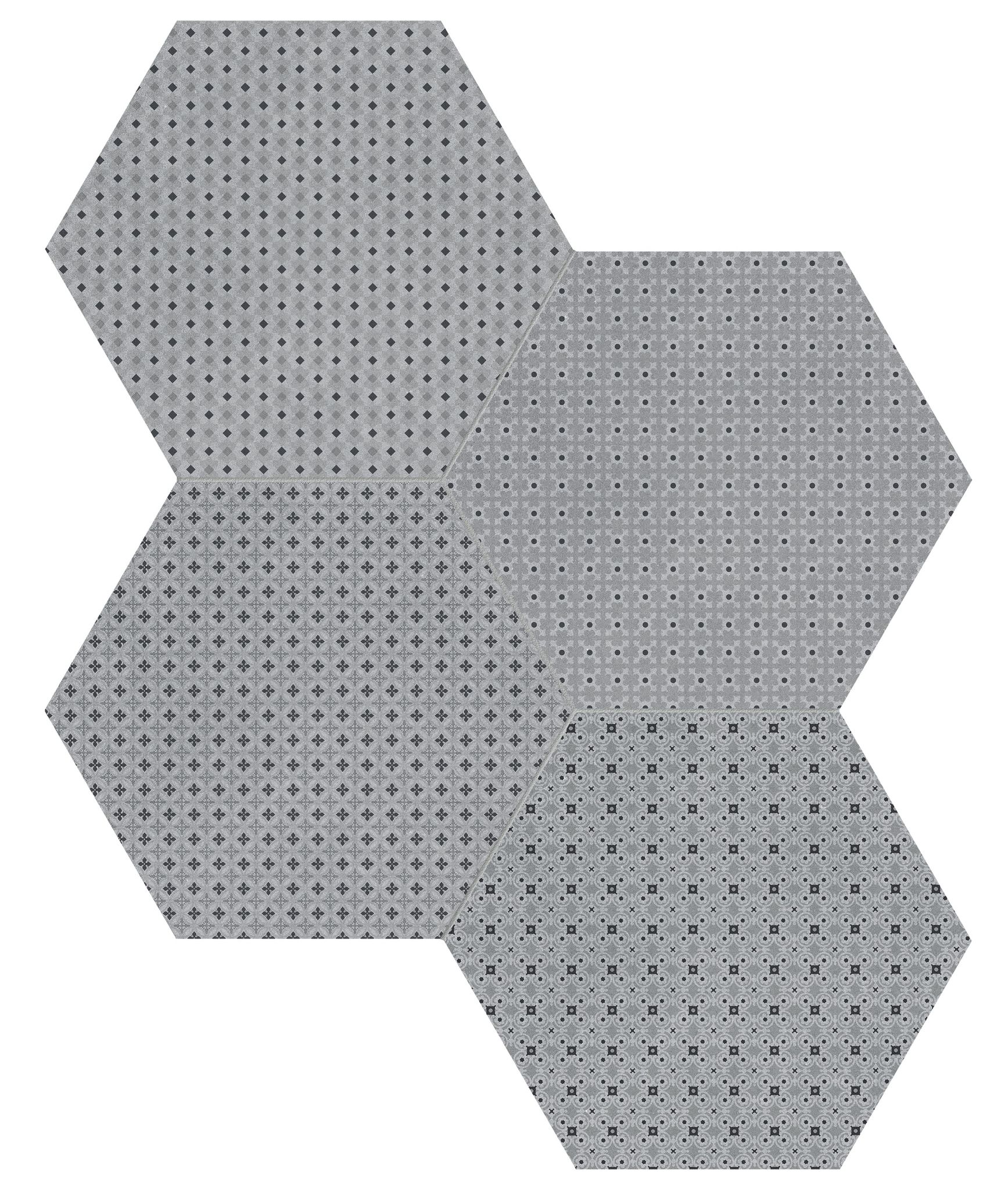 Tapestri 8.5 Cashmere Blend Hexagon | Roma Tile NY